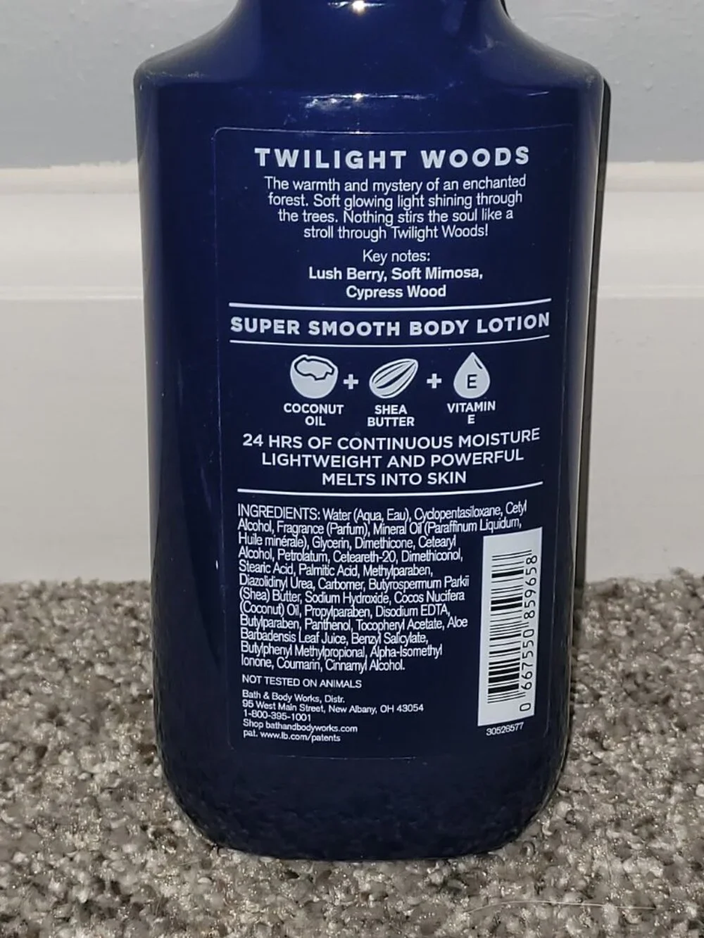 Bath & Body Works Twilight Woods Shower Gel & Body Lotion Set - Retired Scent